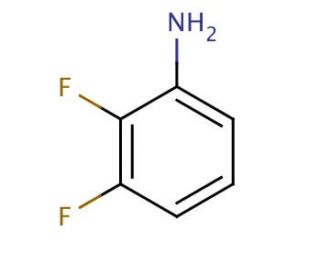 2,3-Difluoroaniline (CAS 4519-40-8) - chemical structure image