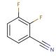 2,3-Difluorobenzonitrile (CAS 21524-39-0) - chemical structure image