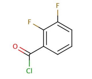 2,3-Difluorobenzoyl chloride (CAS 18355-73-2) - chemical structure image