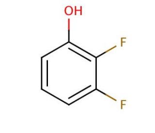 2,3-Difluorophenol (CAS 6418-38-8) - chemical structure image