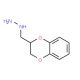 (2,3-dihydro-1,4-benzodioxin-2-ylmethyl)hydrazine (CAS 1618-03-7) - chemical structure image
