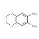 2,3-dihydro-1,4-benzodioxine-6,7-diamine (CAS 81927-47-1) - chemical structure image