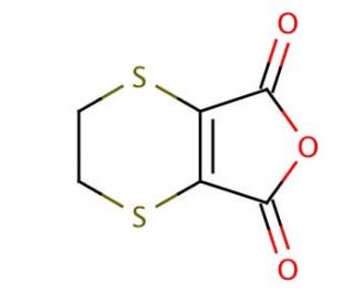 2,3-Dihydro-1,4-dithiino[2,3-c]furan-5,7-dione (CAS 10489-75-5) - chemical structure image