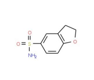 2,3-Dihydro-1-benzofuran-5-sulfonamide (CAS 112894-47-0) - chemical structure image