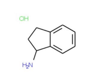 2,3-dihydro-1H-inden-1-amine hydrochloride (CAS 70146-15-5) - chemical structure image