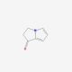 2,3-dihydro-1H-pyrrolizin-1-one (CAS 17266-64-7) - chemical structure image