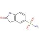 2,3-Dihydro-2-oxo-1H-indole-5-sulfonamide (CAS 175075-24-8) - chemical structure image