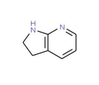 2,3-Dihydro-7-azaindole (CAS 10592-27-5) - chemical structure image