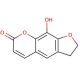 2,3-Dihydro-9-hydroxy-7H-furo[3,2-g][1]benzopyran-7-one (CAS 68123-30-8) - chemical structure image