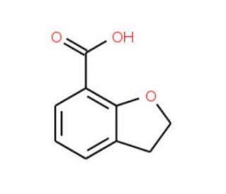 2,3-Dihydrobenzofuran-7-carboxylic acid (CAS 35700-40-4) - chemical structure image