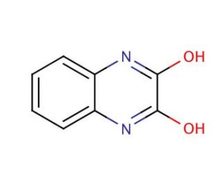 2,3-Dihydroxyquinoxaline (CAS 15804-19-0) - chemical structure image
