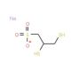2,3-Dimercapto-1-propanesulfonic acid sodium salt (CAS 4076-02-2) - chemical structure image