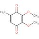 2,3-Dimethoxy-5-methyl-p-benzoquinone (CAS 605-94-7) - chemical structure image