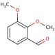 2,3-Dimethoxybenzaldehyde (CAS 86-51-1) - chemical structure image