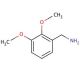 2,3-Dimethoxybenzylamine (CAS 4393-09-3) - chemical structure image