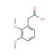 2,3-Dimethoxyphenylacetic acid (CAS 90-53-9) - chemical structure image