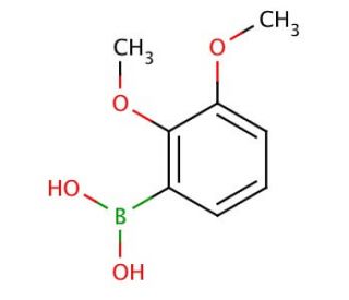 2,3-Dimethoxyphenylboronic acid (CAS 40972-86-9) - chemical structure image