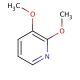 2,3-Dimethoxypyridine (CAS 52605-97-7) - chemical structure image