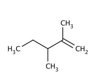2,3-Dimethyl-1-pentene (CAS 3404-72-6) - chemical structure image