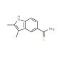 2,3-dimethyl-1H-indole-5-carbothioamide - chemical structure image
