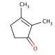 2,3-Dimethyl-2-cyclopenten-1-one (CAS 1121-05-7) - chemical structure image