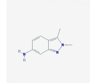 2,3-dimethyl-2H-indazol-6-amine (CAS 444731-72-0) - chemical structure image