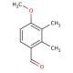 2,3-Dimethyl-4-methoxybenzaldehyde (CAS 38998-17-3) - chemical structure image