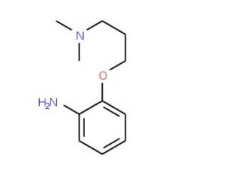 2-[3-(Dimethylamino)propoxy]aniline (CAS 1134-76-5) - chemical structure image