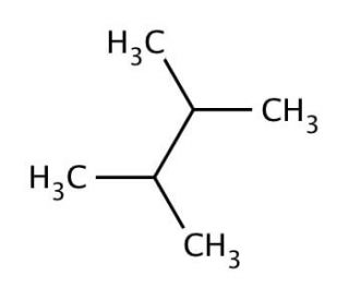 2,3-Dimethylbutane (CAS 79-29-8) - chemical structure image