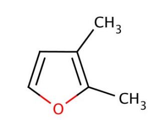 2,3-Dimethylfuran (CAS 14920-89-9) - chemical structure image