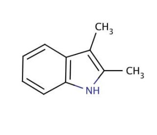 2,3-Dimethylindole (CAS 91-55-4) - chemical structure image