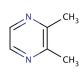 2,3-Dimethylpyrazine (CAS 5910-89-4) - chemical structure image