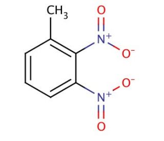 2,3-Dinitrotoluene (CAS 602-01-7) - chemical structure image