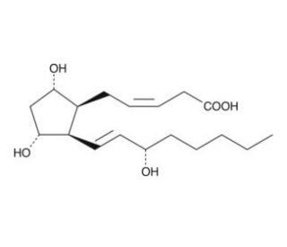 2,3-dinor-8-iso Prostaglandin F2&alpha; (CAS 221664-05-7) - chemical structure image