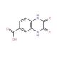 2,3-dioxo-1,2,3,4-tetrahydroquinoxaline-6-carboxylic acid (CAS 14121-55-2) - chemical structure image