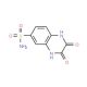 2,3-dioxo-1,2,3,4-tetrahydroquinoxaline-6-sulfonamide - chemical structure image
