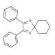 2,3-Diphenyl-1,4-diazaspiro[4.5]deca-1,3-diene (CAS 5396-98-5) - chemical structure image