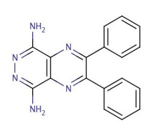 2,3-Diphenyl-5,8-diaminopyrazino[2,3-d]pyridazine (CAS 52197-22-5) - chemical structure image