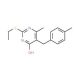 2-(3-Ethylthio)-4-hydroxy-6-methyl-5-(4-methylbenzyl)pyrimidine - chemical structure image