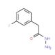 2-(3-Fluorophenyl)acetohydrazide - chemical structure image