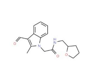 2-(3-Formyl-2-methyl-indol-1-yl)-N-(tetrahydro-furan-2-ylmethyl ...