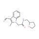 2-(3-Formyl-2-methyl-indol-1-yl)-N-(tetrahydro-furan-2-ylmethyl)-acetamide - chemical structure image
