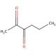 2,3-Hexanedione (CAS 3848-24-6) - chemical structure image