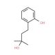 2-(3-Hydroxy-3-methylbutyl)phenol (CAS 4167-73-1) - chemical structure image