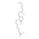 2-(3-hydroxyoctyl)-5-oxo-1-pyrrolidineheptanoic acid (CAS 64054-40-6) - chemical structure image