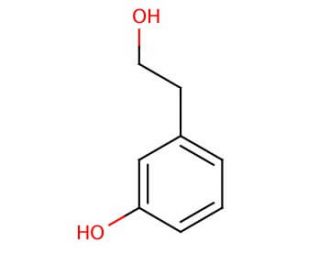 2-(3-Hydroxyphenyl)ethanol (CAS 13398-94-2) - chemical structure image