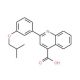 2-(3-Isobutoxyphenyl)quinoline-4-carboxylic acid - chemical structure image