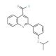 2-(3-isopropoxyphenyl)quinoline-4-carbonyl chloride - chemical structure image