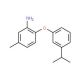 2-(3-Isopropylphenoxy)-5-methylaniline - chemical structure image