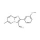 2-(3-Methoxyphenyl)-6-methylimidazo-[1,2-a]pyridine-3-carbaldehyde - chemical structure image